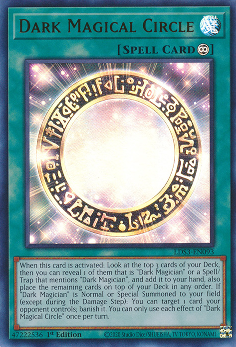 Dark Magical Circle [LDS3-EN093] Ultra Rare | RetroPlay Games