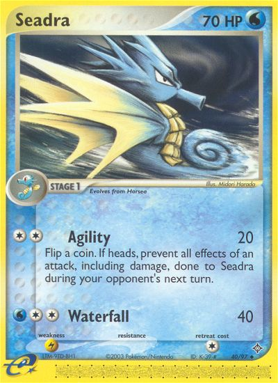 Seadra (40/97) [EX: Dragon] | RetroPlay Games