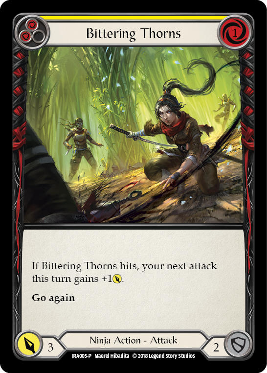 Bittering Thorns [IRA005-P] (Ira Welcome Deck)  1st Edition Normal | RetroPlay Games