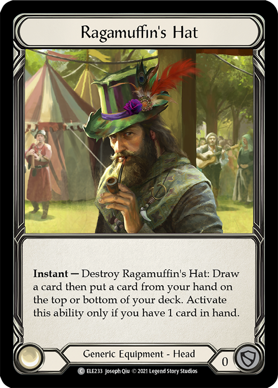 Ragamuffin's Hat [ELE233] (Tales of Aria)  1st Edition Cold Foil | RetroPlay Games