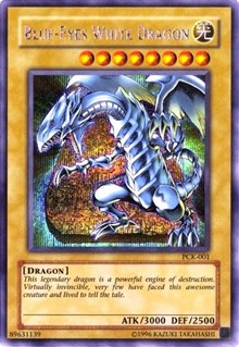 Blue-Eyes White Dragon (Power of Chaos: Kaiba the Revenge) [PCK-001] Secret Rare | RetroPlay Games