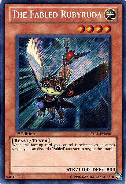 The Fabled Rubyruda [STBL-EN096] Secret Rare | RetroPlay Games