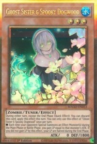 Ghost Sister & Spooky Dogwood (Alternate Art) [MAGO-EN013] Gold Rare | RetroPlay Games