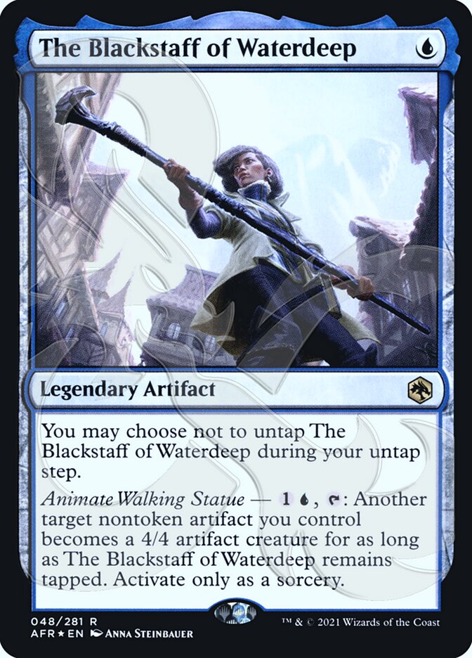 The Blackstaff of Waterdeep (Ampersand Promo) [Dungeons & Dragons: Adventures in the Forgotten Realms Promos] | RetroPlay Games