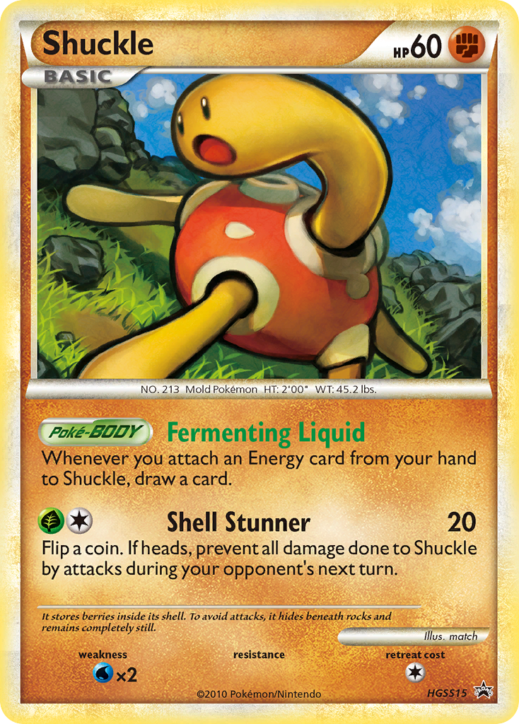 Shuckle (HGSS15) [HeartGold & SoulSilver: Black Star Promos] | RetroPlay Games