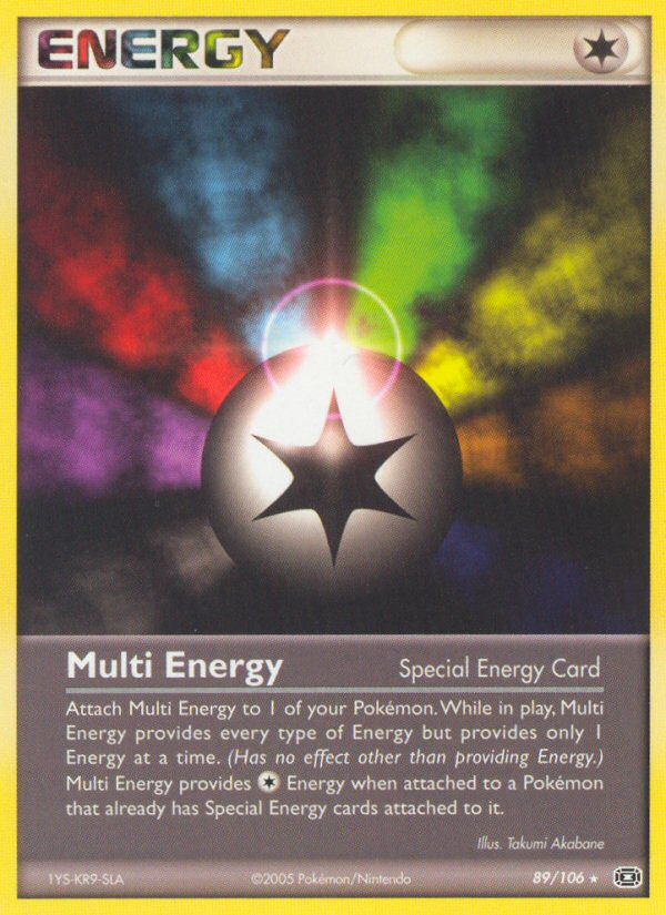 Multi Energy (89/106) [EX: Emerald] | RetroPlay Games