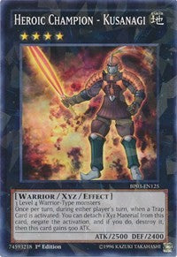 Heroic Champion - Kusanagi (Shatterfoil) [BP03-EN125] Rare | RetroPlay Games