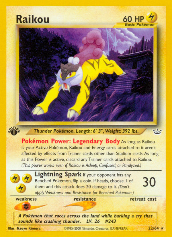 Raikou (22/64) [Neo Revelation 1st Edition] | RetroPlay Games