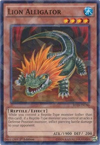 Lion Alligator (Shatterfoil) [BP03-EN089] Rare | RetroPlay Games