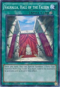 Valhalla, Hall of the Fallen (Shatterfoil) [BP03-EN154] Common | RetroPlay Games