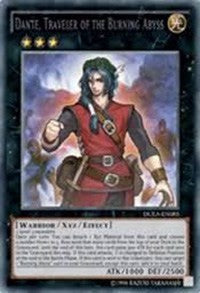 Dante, Traveler of the Burning Abyss [DUEA-EN085] Secret Rare | RetroPlay Games