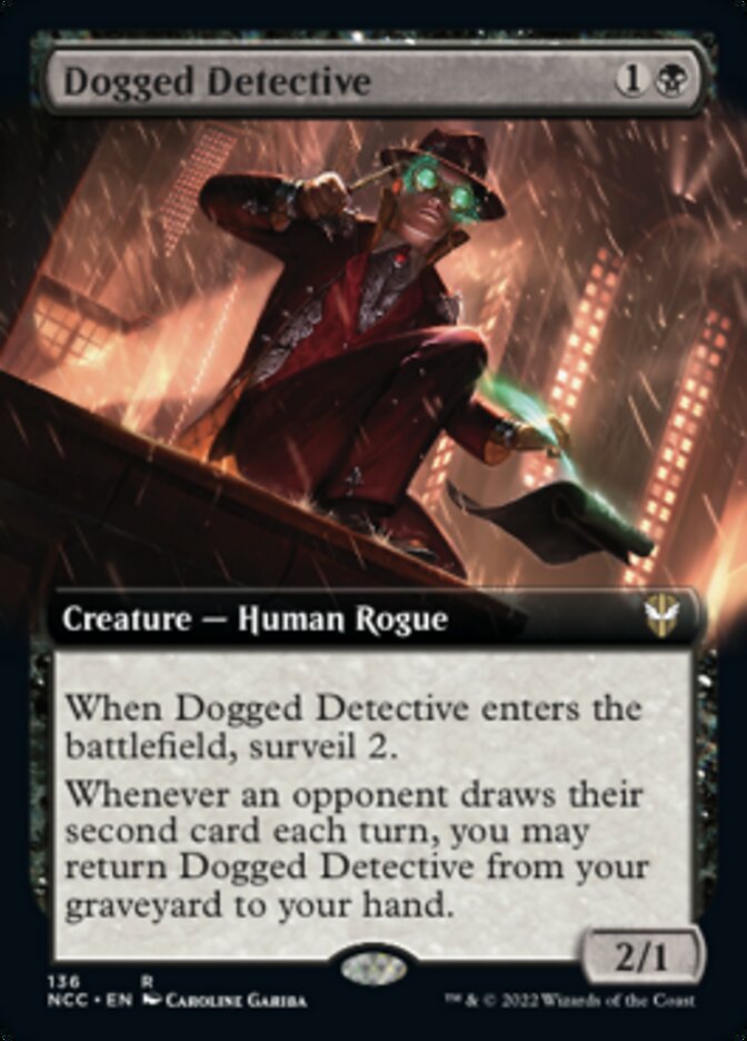 Dogged Detective (Extended Art) [Streets of New Capenna Commander] | RetroPlay Games