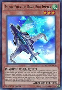 Mecha Phantom Beast Blue Impala [MP14-EN076] Ultra Rare | RetroPlay Games