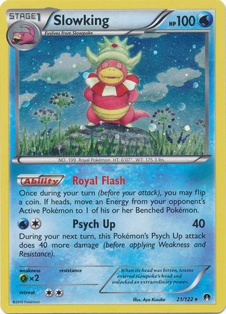 Slowking (21/122) (Cosmos Holo) [XY: BREAKpoint] | RetroPlay Games