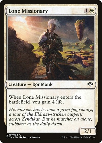 Lone Missionary [Duel Decks: Speed vs. Cunning] | RetroPlay Games