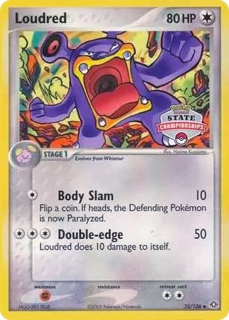 Loudred (35/106) (State Championships) [EX: Emerald] | RetroPlay Games