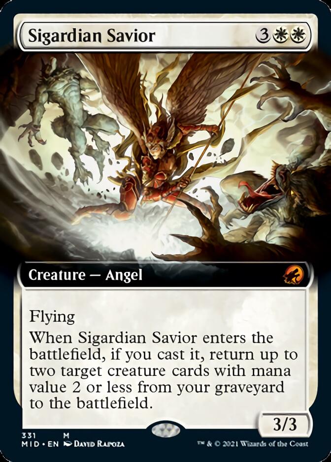 Sigardian Savior (Extended) [Innistrad: Midnight Hunt] | RetroPlay Games