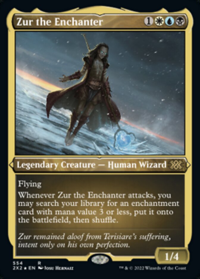 Zur the Enchanter (Foil Etched) [Double Masters 2022] | RetroPlay Games