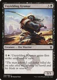 Unyielding Krumar [Khans of Tarkir] | RetroPlay Games