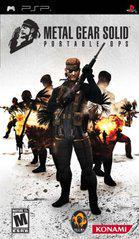 Metal Gear Solid Portable Ops - PSP | RetroPlay Games