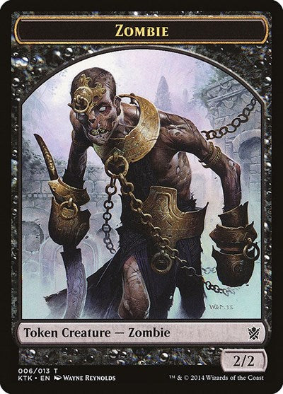 Zombie [Khans of Tarkir Tokens] | RetroPlay Games