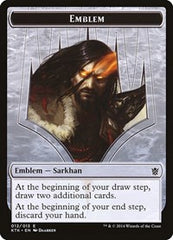 Sarkhan, the Dragonspeaker Emblem [Khans of Tarkir Tokens] | RetroPlay Games