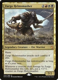 Zurgo Helmsmasher [Khans of Tarkir Promos] | RetroPlay Games