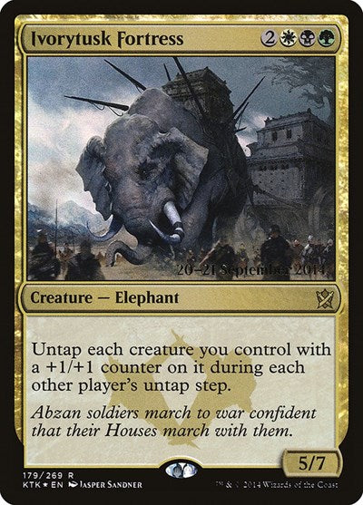 Ivorytusk Fortress [Khans of Tarkir Promos] | RetroPlay Games