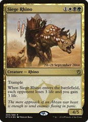 Siege Rhino [Khans of Tarkir Promos] | RetroPlay Games