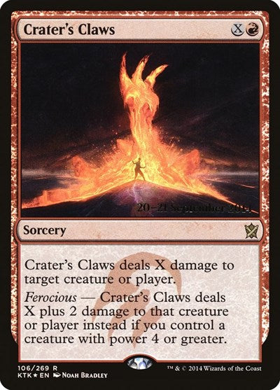 Crater's Claws [Khans of Tarkir Promos] | RetroPlay Games