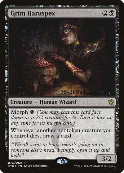 Grim Haruspex [Khans of Tarkir Promos] | RetroPlay Games