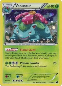 Venusaur (3/108) (Cosmos Holo) (Blister Exclusive) [Black & White: Dark Explorers] | RetroPlay Games