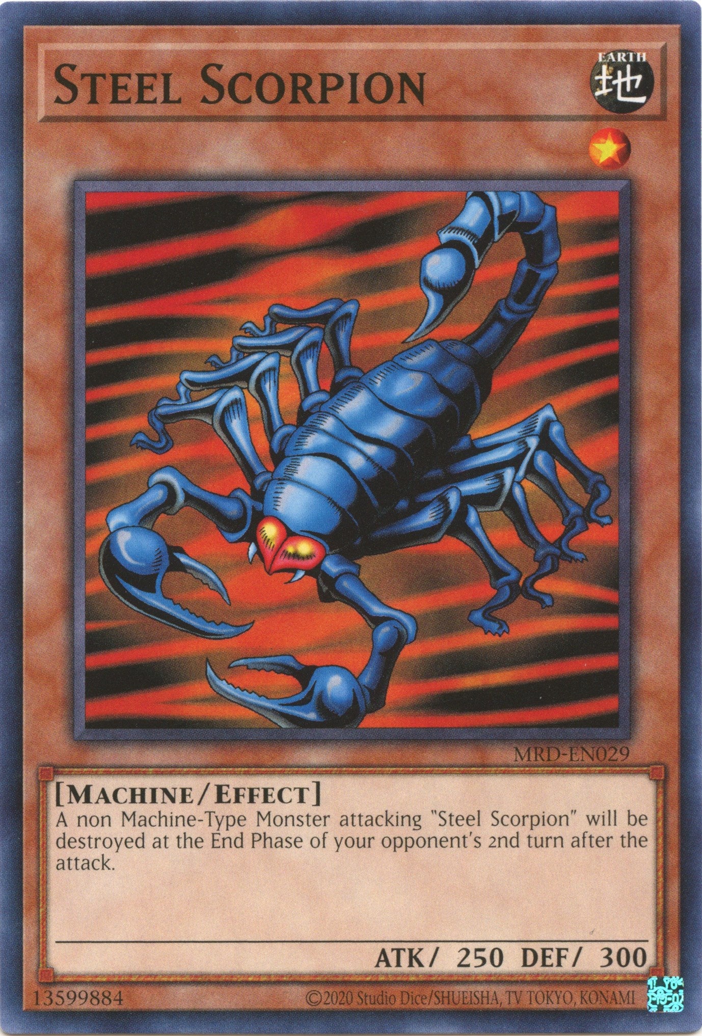 Steel Scorpion (25th Anniversary) [MRD-EN029] Common | RetroPlay Games