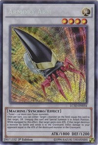 Armory Arm [LC5D-EN034] Secret Rare | RetroPlay Games