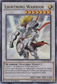 Lightning Warrior [LC5D-EN042] Ultra Rare | RetroPlay Games