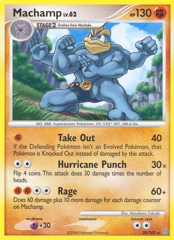 Machamp (20/100) [Diamond & Pearl: Stormfront] | RetroPlay Games