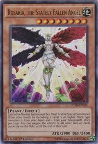 Rosaria, the Stately Fallen Angel [LC5D-EN095] Ultra Rare | RetroPlay Games