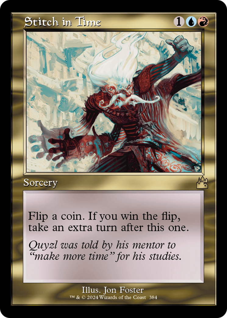 Stitch in Time (Retro Frame) [Ravnica Remastered] | RetroPlay Games