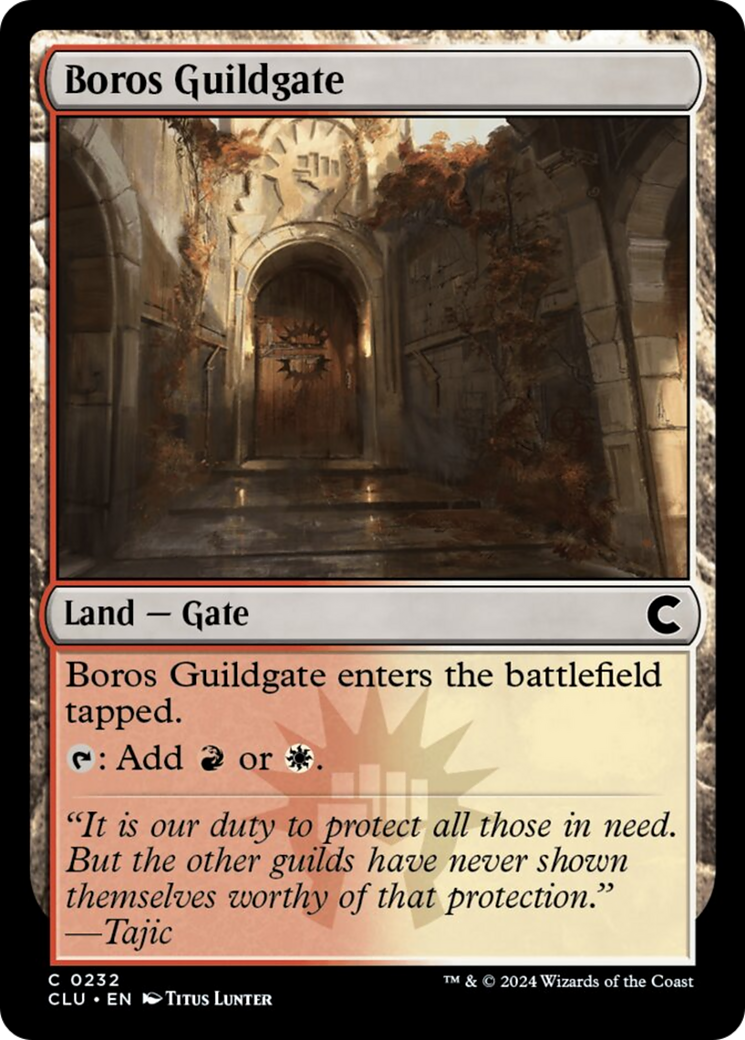 Boros Guildgate [Ravnica: Clue Edition] | RetroPlay Games