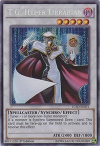 T.G. Hyper Librarian [LC5D-EN211] Secret Rare | RetroPlay Games