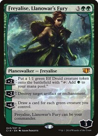 Freyalise, Llanowar's Fury [Commander 2014] | RetroPlay Games