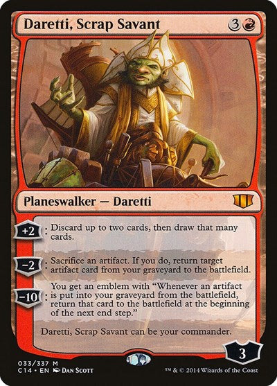 Daretti, Scrap Savant [Commander 2014] | RetroPlay Games