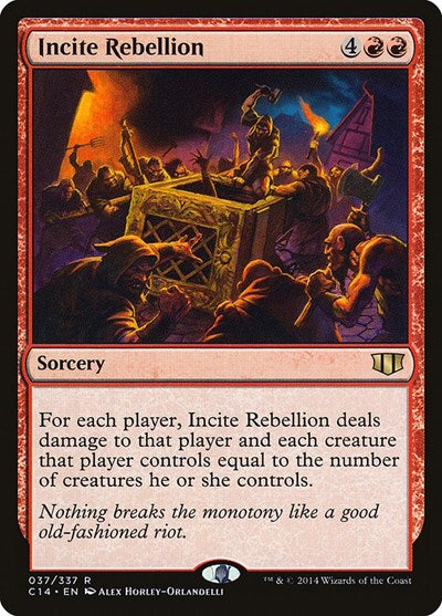 Incite Rebellion [Commander 2014] | RetroPlay Games