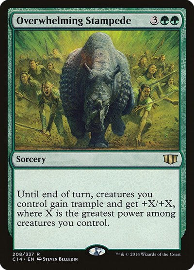 Overwhelming Stampede [Commander 2014] | RetroPlay Games