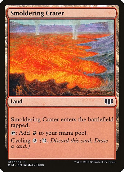Smoldering Crater [Commander 2014] | RetroPlay Games