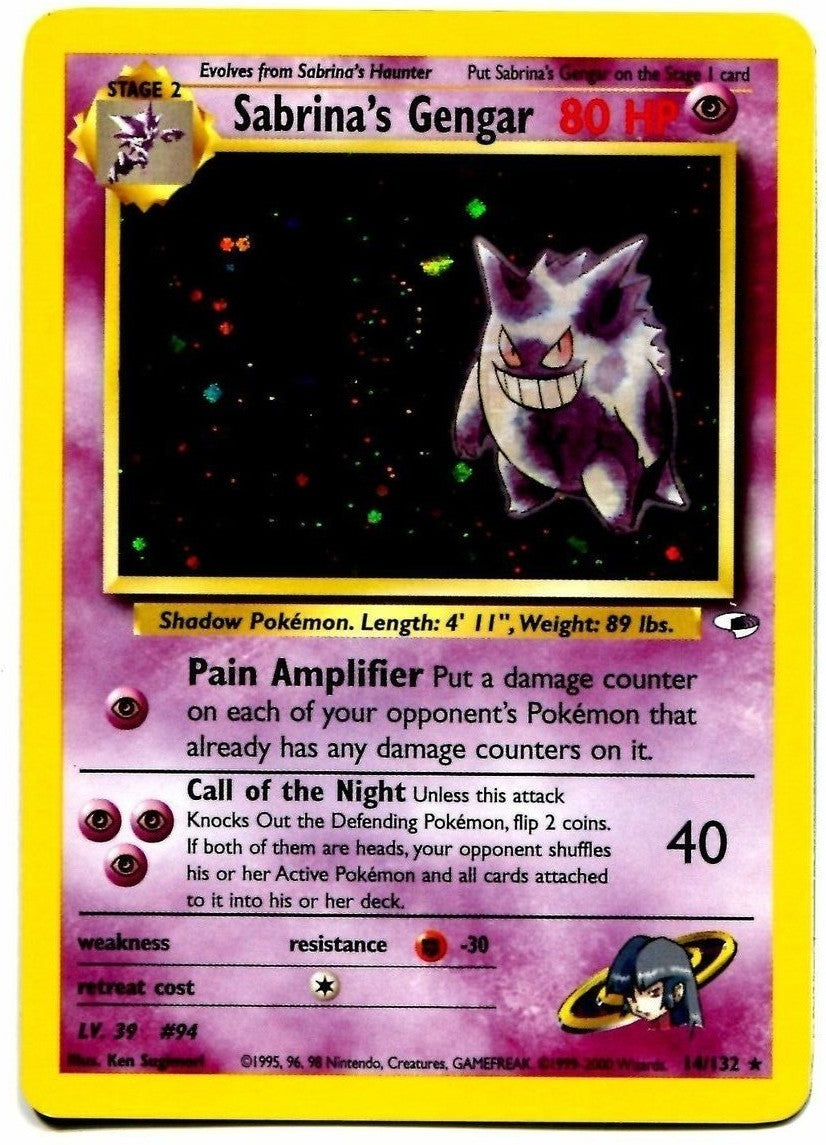 Sabrina's Gengar (14/132) [Gym Heroes Unlimited] | RetroPlay Games