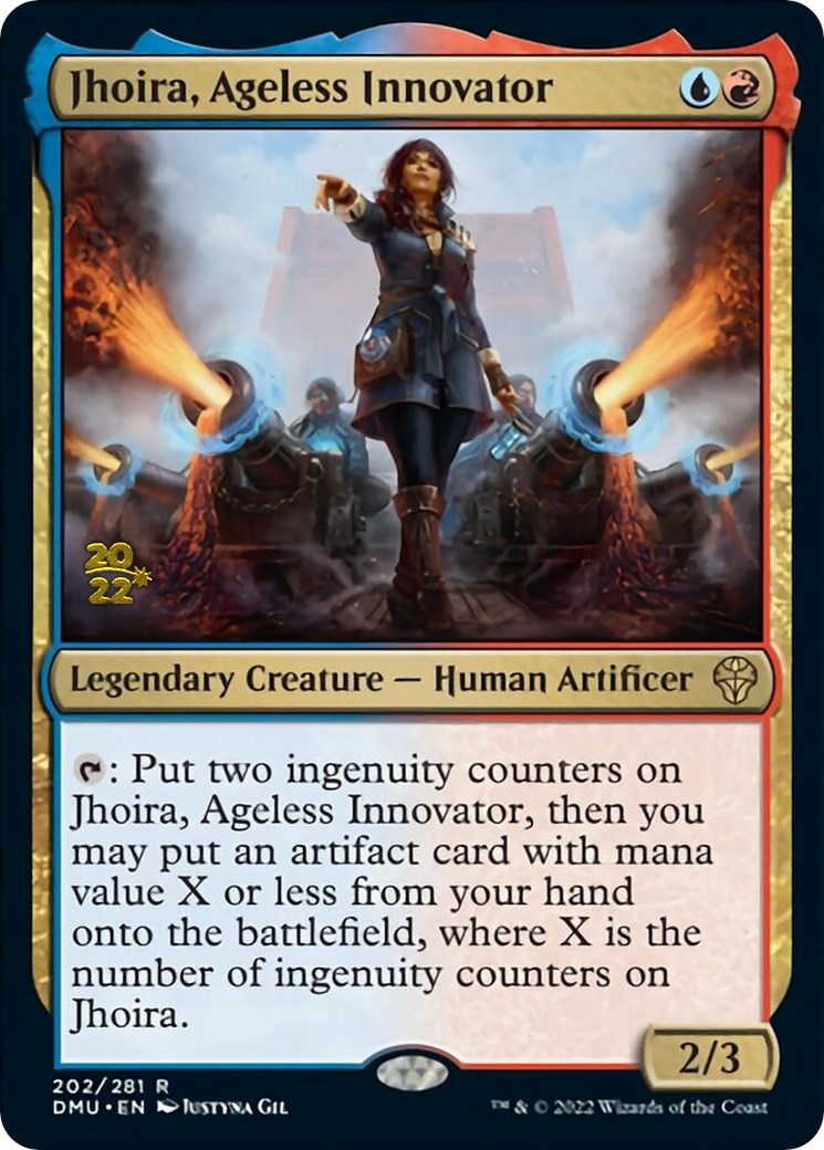 Jhoira, Ageless Innovator [Dominaria United Prerelease Promos] | RetroPlay Games