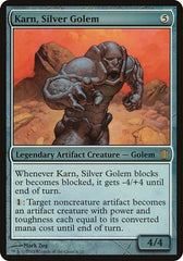 Karn, Silver Golem (Commander's Arsenal) [Commander's Arsenal Oversized] | RetroPlay Games