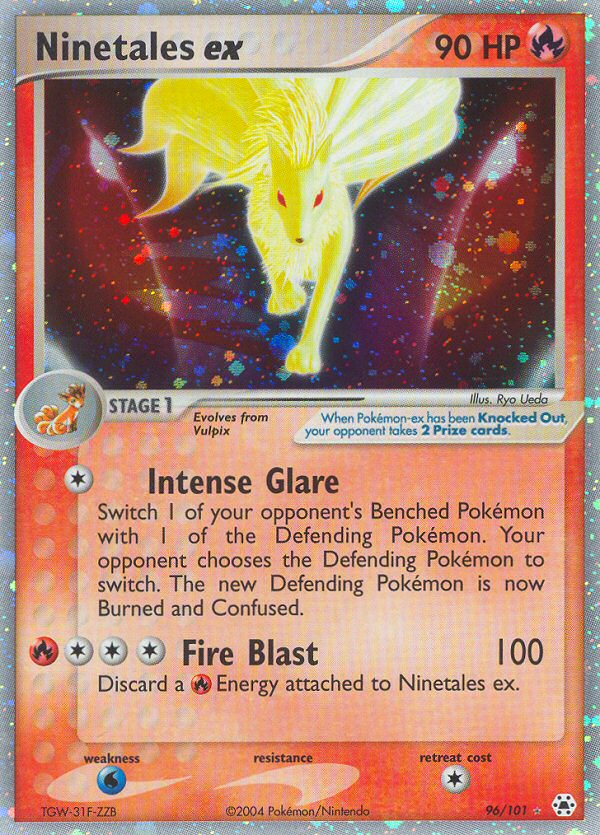 Ninetales ex (96/101) [EX: Hidden Legends] | RetroPlay Games