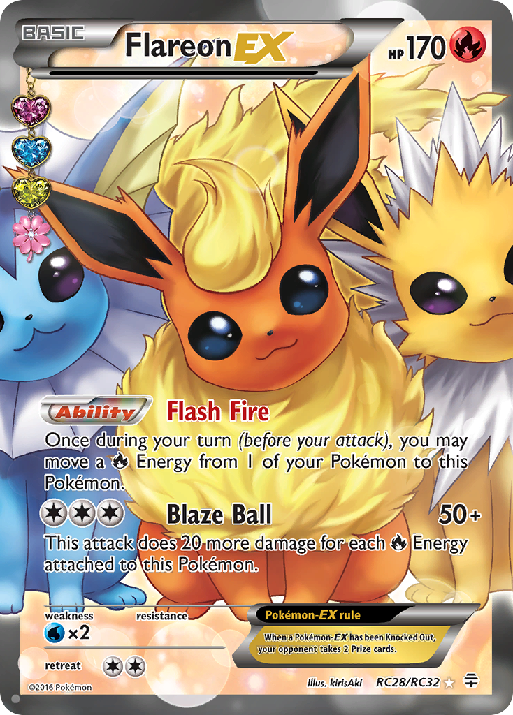 Flareon EX (RC28/RC32) [XY: Generations] | RetroPlay Games